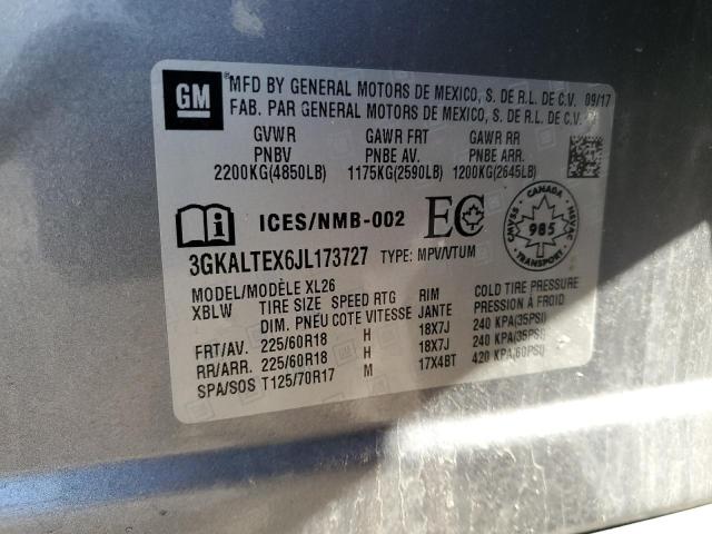 2018 GMC TERRAIN SL - 3GKALTEX6JL173727