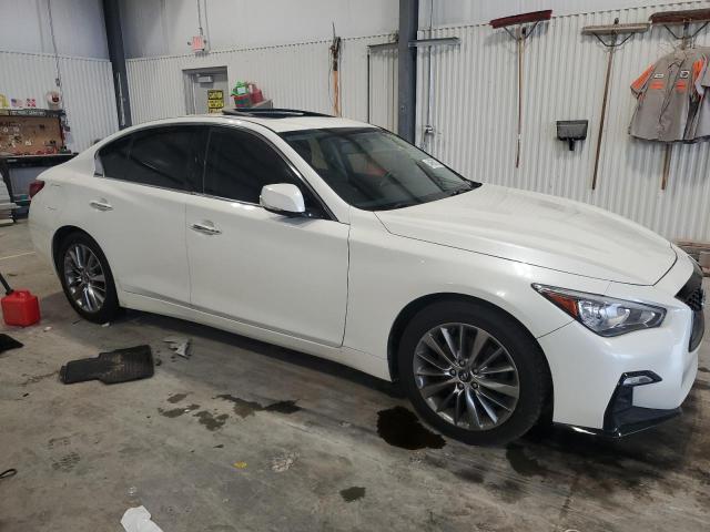 Vin: jn1ev7ar8jm445340, lot: 54658725, infiniti q50 luxe 20184