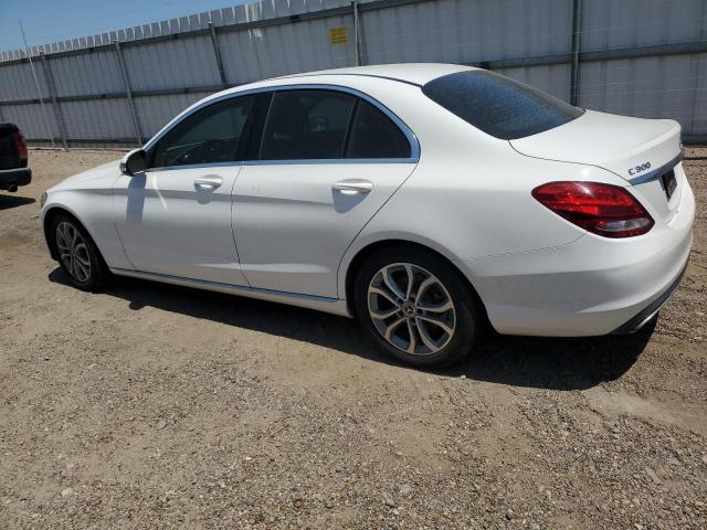 MERCEDES-BENZ C 300 2017 white  gas 55SWF4JB7HU222188 photo #3