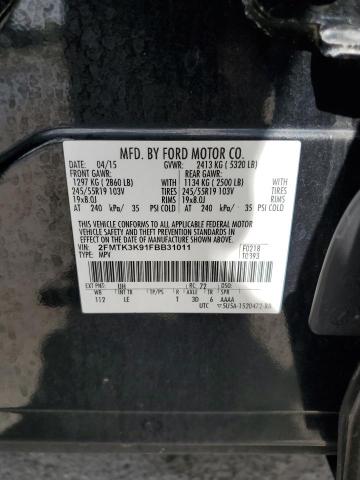 2015 FORD EDGE TITAN 2FMTK3K91FBB31011
