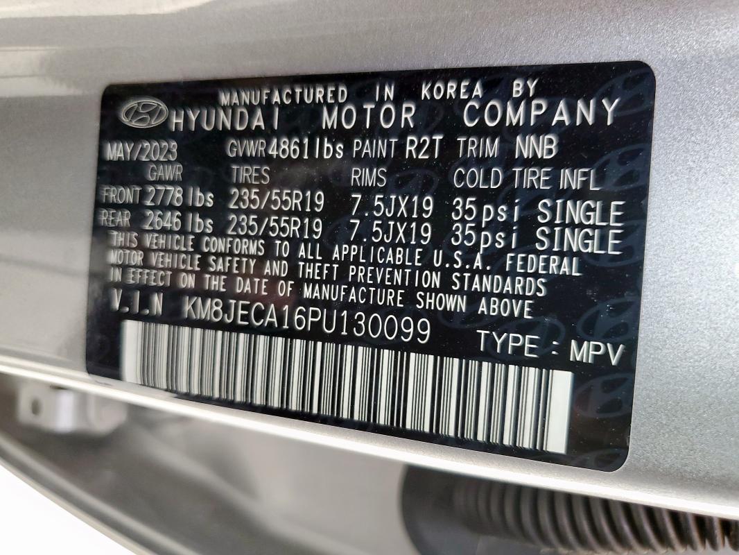 2023 HYUNDAI TUCSON LIM - KM8JECA16PU130099