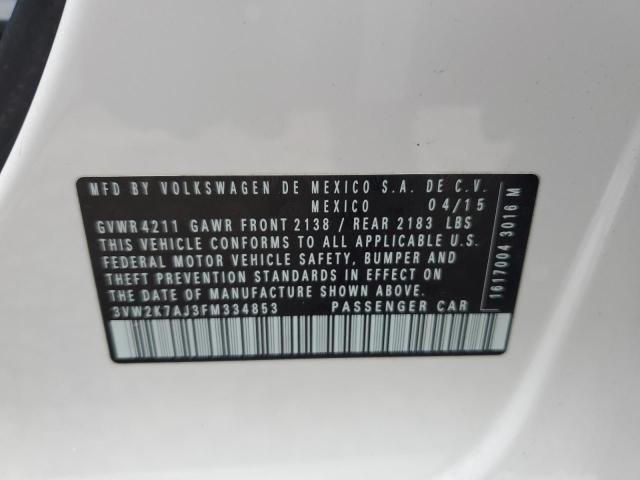 2015 VOLKSWAGEN JETTA BASE - 3VW2K7AJ3FM334853