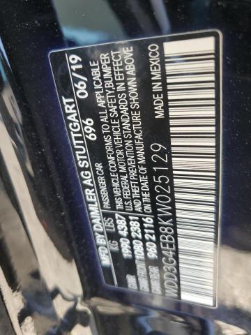 2019 MERCEDES-BENZ A 220 WDD3G4EB8KW025129