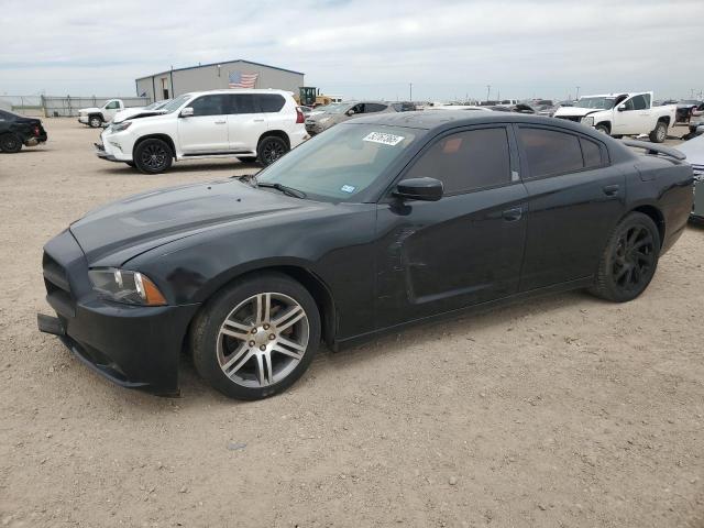 DODGE CHARGER SE 2013 black  flexible fuel 2C3CDXBGXDH712851 photo #1