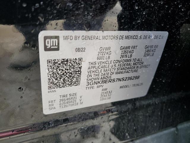 3gnkbers7ns236298 - 2022 Chevrolet blazer rs - #53405145