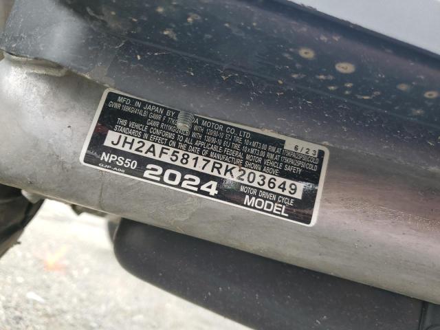 2024 HONDA NPS50 JH2AF5817RK203649