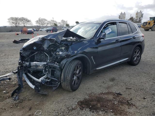 BMW X3 SDRIVE3 2020 black  gas 5UXTY3C08L9D26522 photo #1