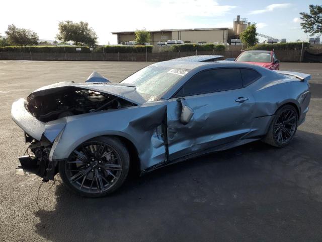 CHEVROLET CAMARO ZL1 2019 gray  gas 1G1FK1R62K0115941 photo #1