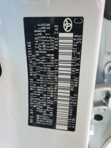 2021 TOYOTA COROLLA LE - 5YFEPMAE4MP183479