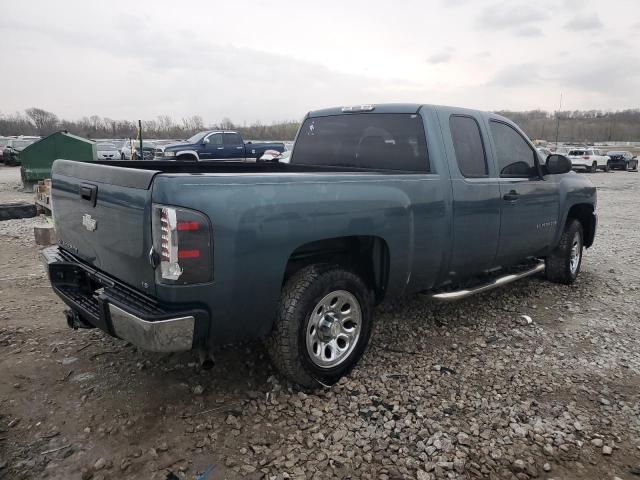 CHEVROLET SILVERADO 2009 blue  gas 1GCEC19X19Z123303 photo #4
