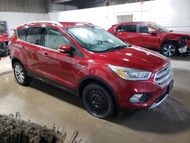 Vin: 1fmcu9j95hua39010, lot: 52442735, ford escape titanium 20174