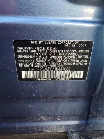 2018 SUBARU FORESTER 2 - JF2SJAEC2JH447089