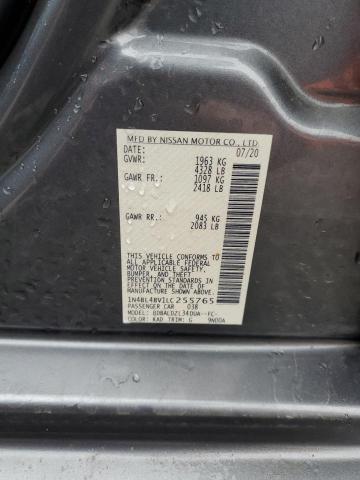 2020 NISSAN ALTIMA S - 1N4BL4BV1LC255765