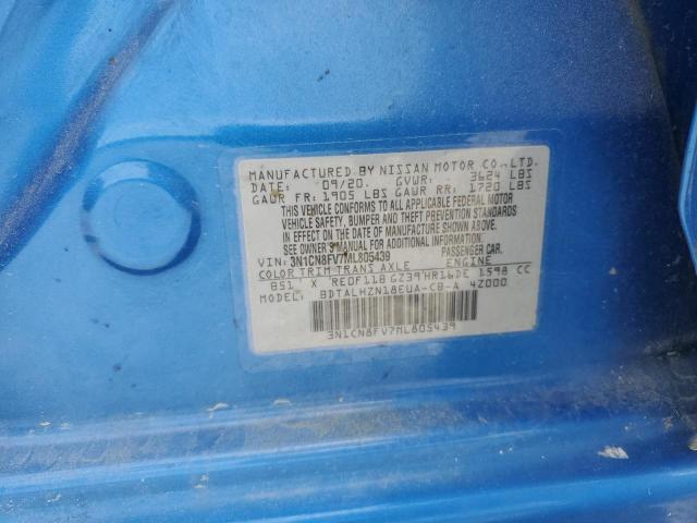 2021 NISSAN VERSA SR - 3N1CN8FV7ML805439