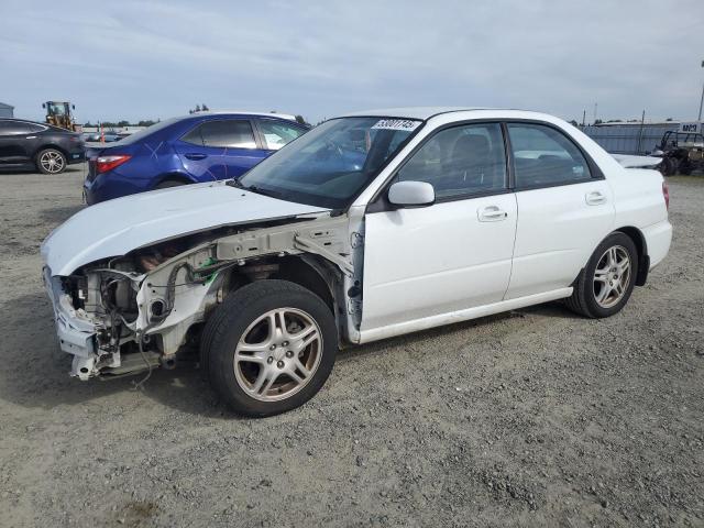 SUBARU IMPREZA RS 2004 white  gas JF1GD67564H500202 photo #1