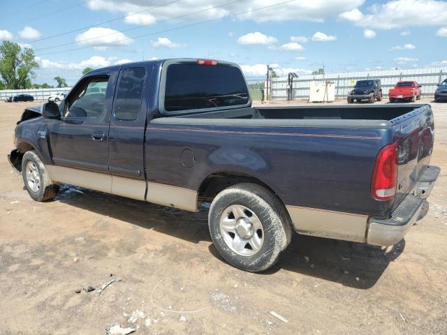 FORD F150 2000 blue  gas 1FTRX17W6YKA08185 photo #3