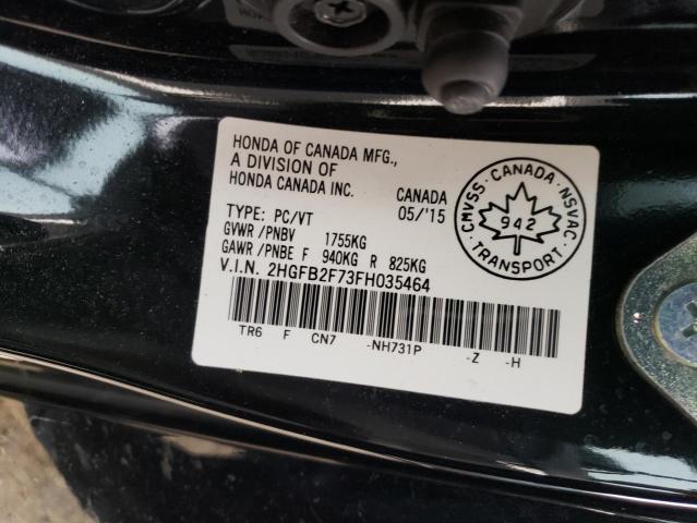 2015 HONDA CIVIC SE - 2HGFB2F73FH035464