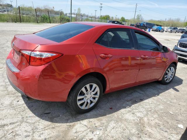 Vin: 5yfburhe3ep130899, lot: 54058665, toyota corolla l 20143