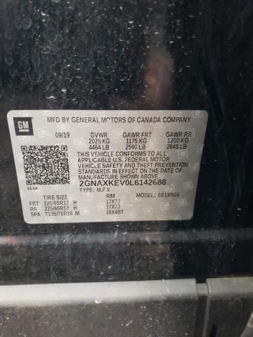 2020 CHEVROLET EQUINOX LT - 2GNAXKEV0L6142688