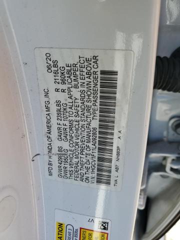 2020 HONDA ACCORD LX - 1HGCV1F11LA092806