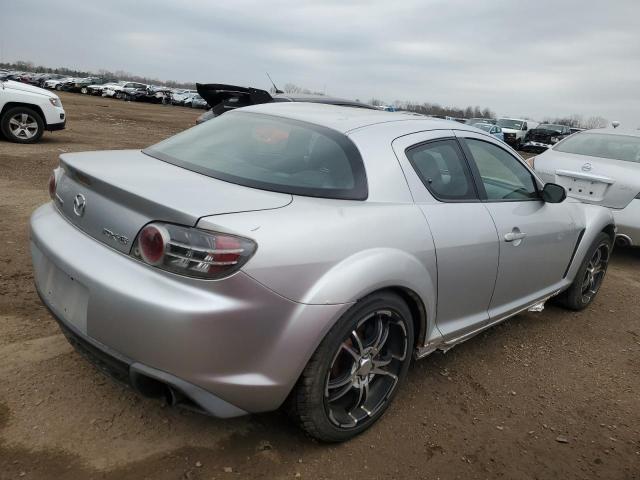 MAZDA RX8 2004 silver  gas JM1FE17N240134176 photo #4