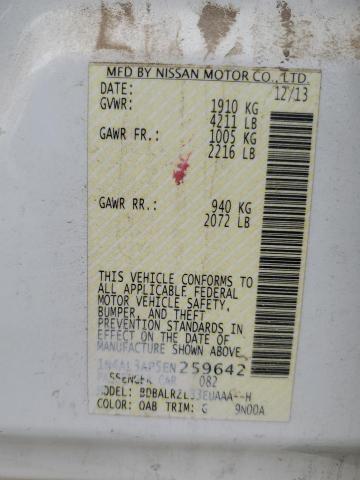 2014 NISSAN ALTIMA 2.5 - 1N4AL3AP5EN259642