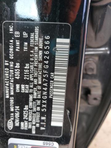5XXGN4A75FG426566 2015 KIA OPTIMA