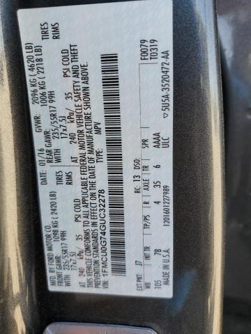 2016 FORD ESCAPE SE - 1FMCU0G74GUC32278