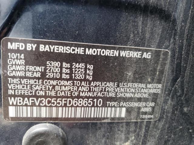 2015 BMW 535 D XDRI - WBAFV3C55FD686510