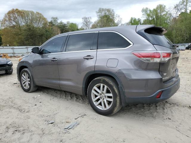 Vin: 5tdbkrfh5fs173443, lot: 54004695, toyota highlander le 20152