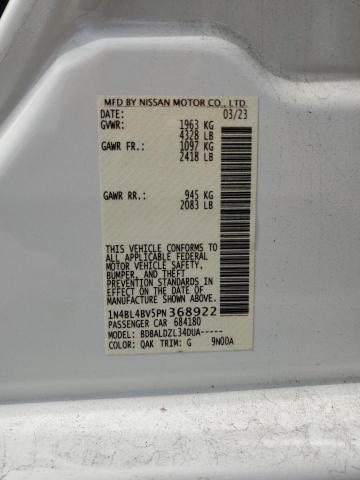2023 NISSAN ALTIMA S - 1N4BL4BV5PN368922
