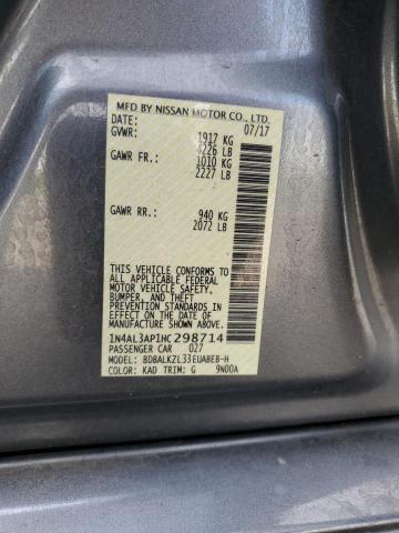 2017 NISSAN ALTIMA 2.5 - 1N4AL3AP1HC298714