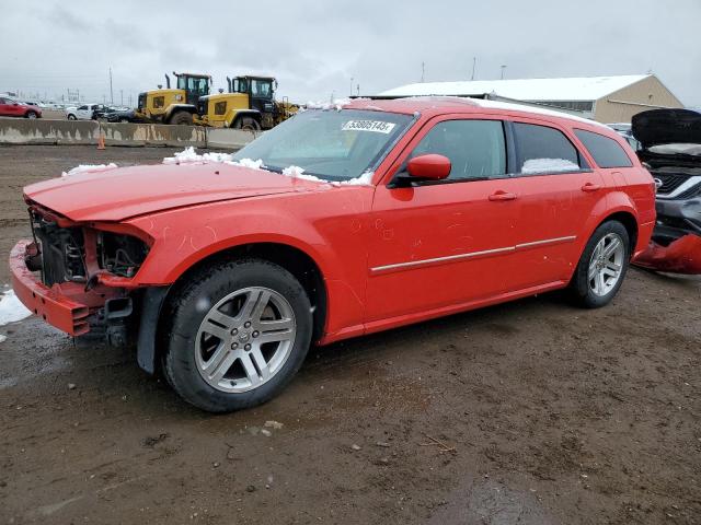 DODGE MAGNUM SXT 2007 red  gas 2D4FV47V17H832427 photo #1
