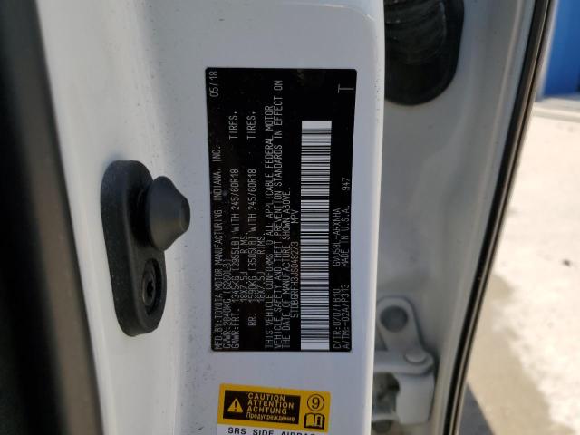 2018 TOYOTA HIGHLANDER - 5TDBGRFH3JS048273
