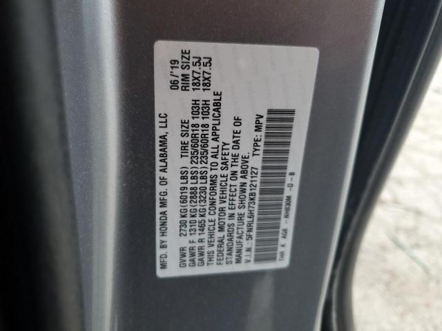 2019 HONDA ODYSSEY EX - 5FNRL6H73KB121127