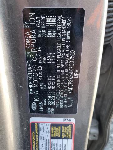 2019 KIA SOUL + KNDJP3A54K7007510