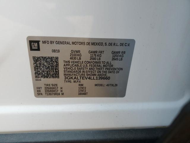 2020 GMC TERRAIN SL - 3GKALTEV4LL139660