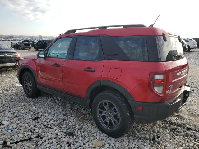 Vin: 3fmcr9b66mra72752, lot: 52644885, ford bronco big bend 20212