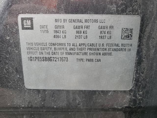 2016 CHEVROLET CRUZE LIMI - 1G1PE5SB8G7217673