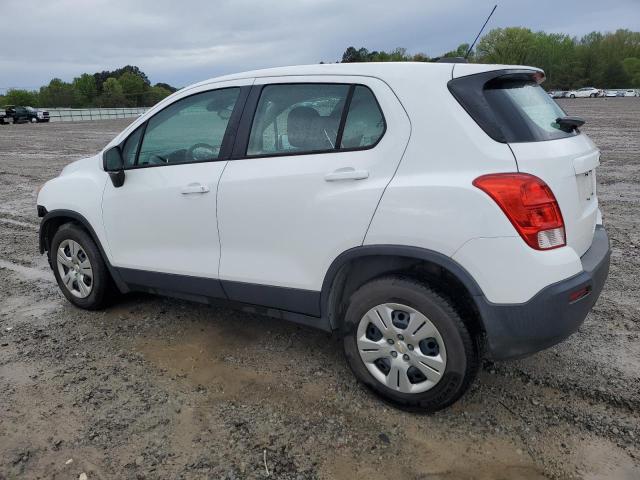 Vin: kl7cjksb8gb647326, lot: 51689595, chevrolet trax ls 20162