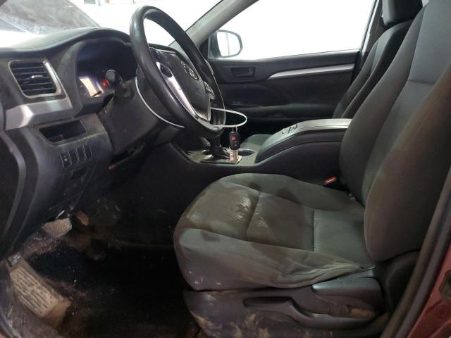 2015 TOYOTA HIGHLANDER - 5TDBKRFH4FS138862