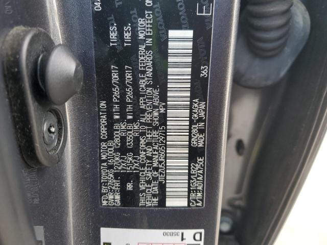 2016 TOYOTA 4RUNNER SR - JTEZU5JR6G5129715