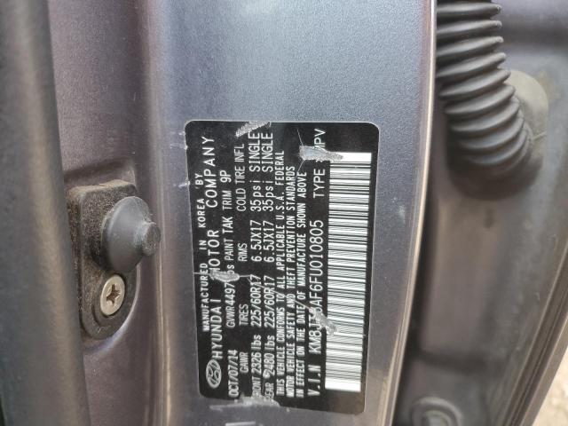 2015 HYUNDAI TUCSON GLS - KM8JT3AF6FU010805
