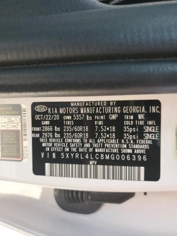 2021 KIA SORENTO S - 5XYRL4LC8MG006396