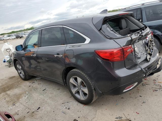 Vin: 5fryd4h21gb006291, lot: 55162915, acura mdx 20162
