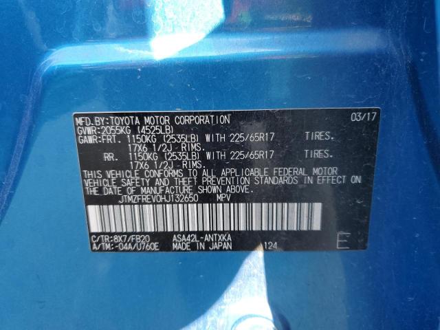2017 TOYOTA RAV4 LE - JTMZFREV0HJ132650