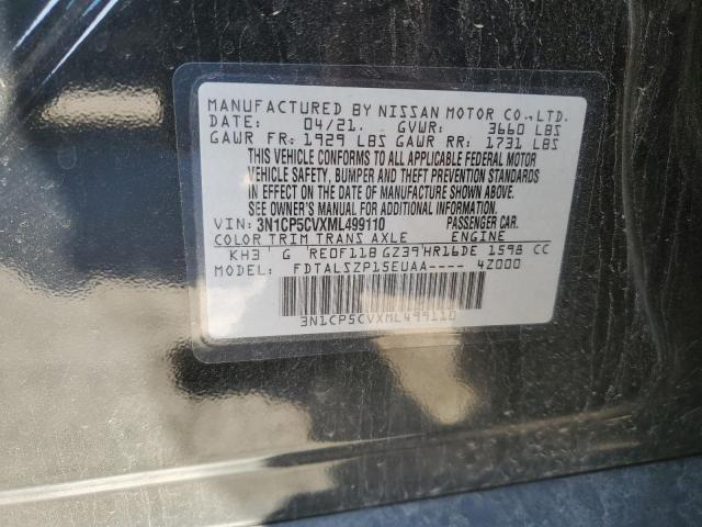 2021 NISSAN KICKS SV - 3N1CP5CVXML499110
