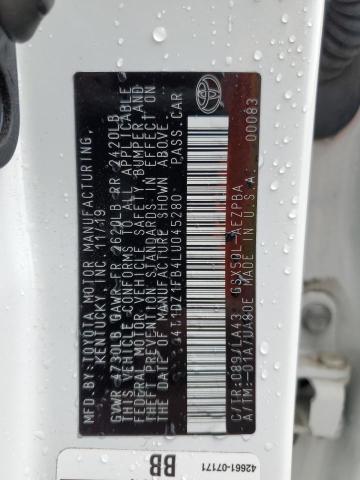 2020 TOYOTA AVALON LIM - 4T1DZ1FB4LU045280