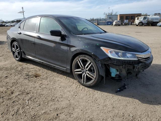 Vin: 1hgcr2f56ha205525, lot: 54411155, honda accord sport 20174