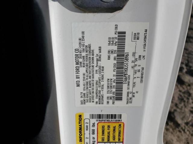 2018 FORD MUSTANG - 1FA6P8THXJ5158961